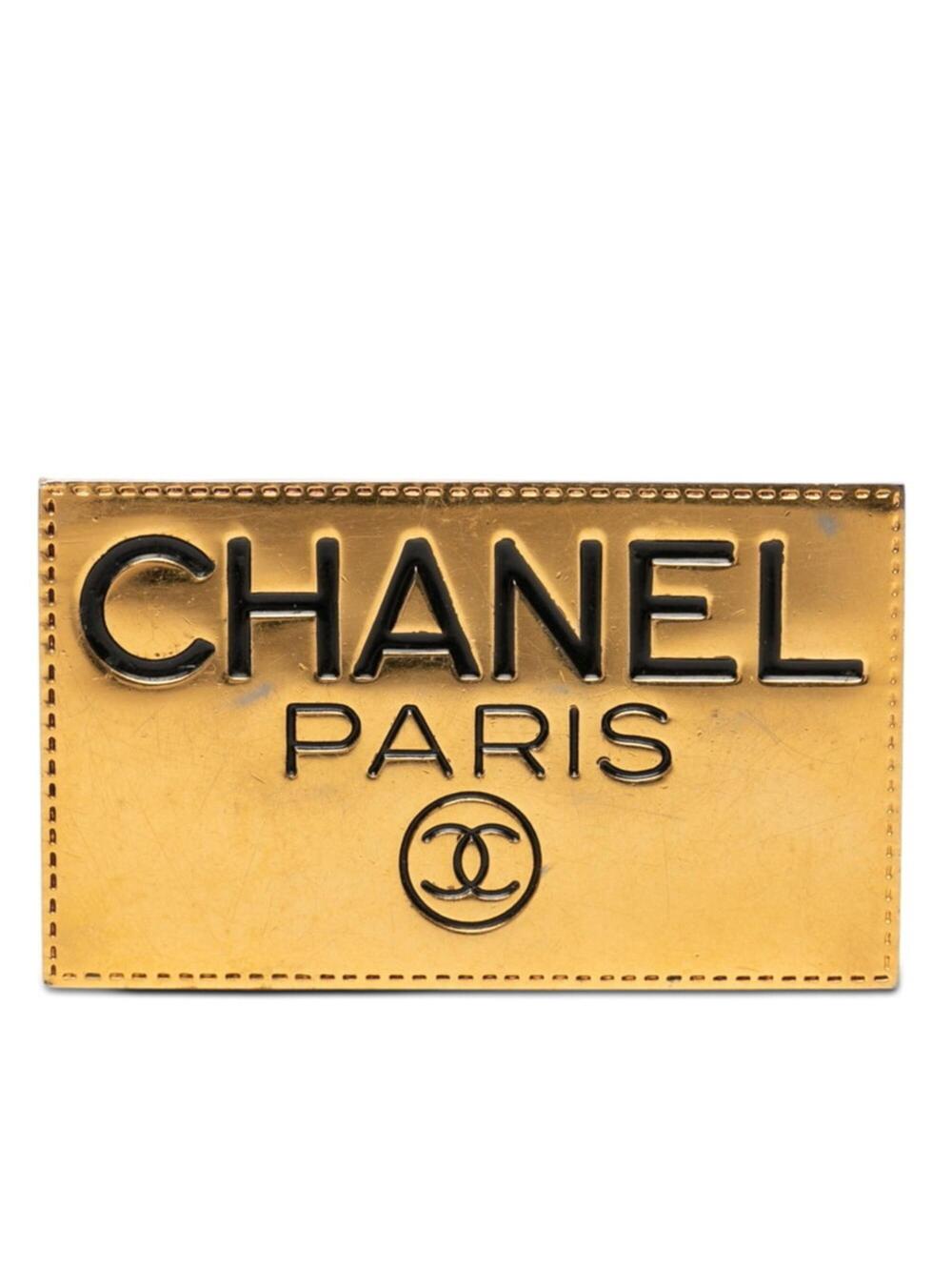 Chanel Cc Logo Brooch Metal #287928C51B
